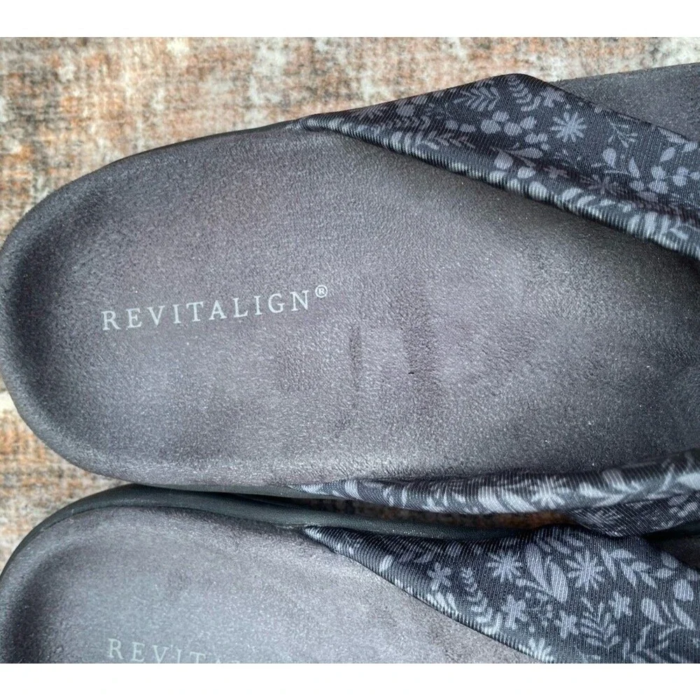 Comfort Recovery Orthotic Memory Foam Flip Flops Arch Support Revitalign US 11D